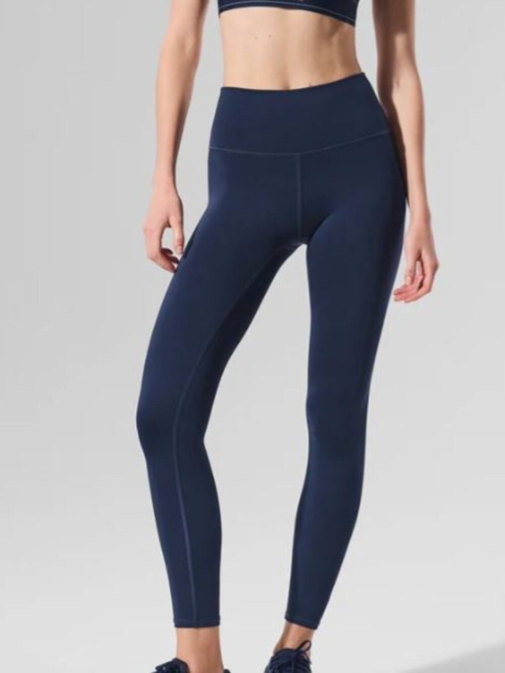 ALO Yoga High-Waist Navy Leggings